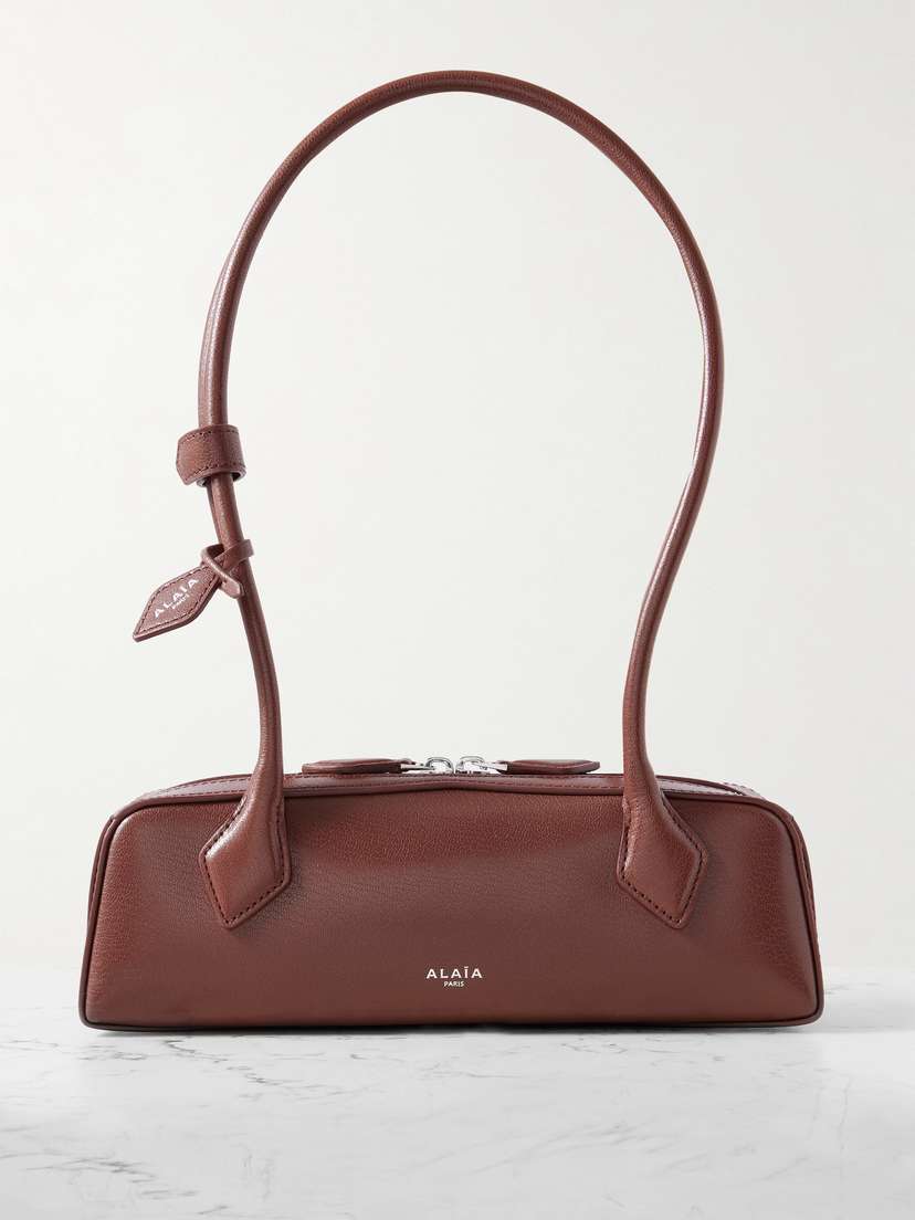 Alaïa Le Teckel Small Leather Shoulder Bag
