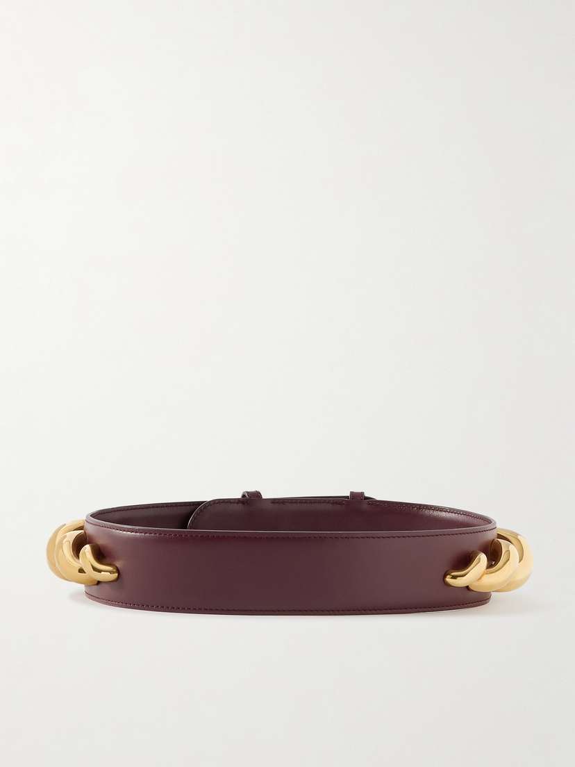 Alaïa Embellished Leather Waist Belt