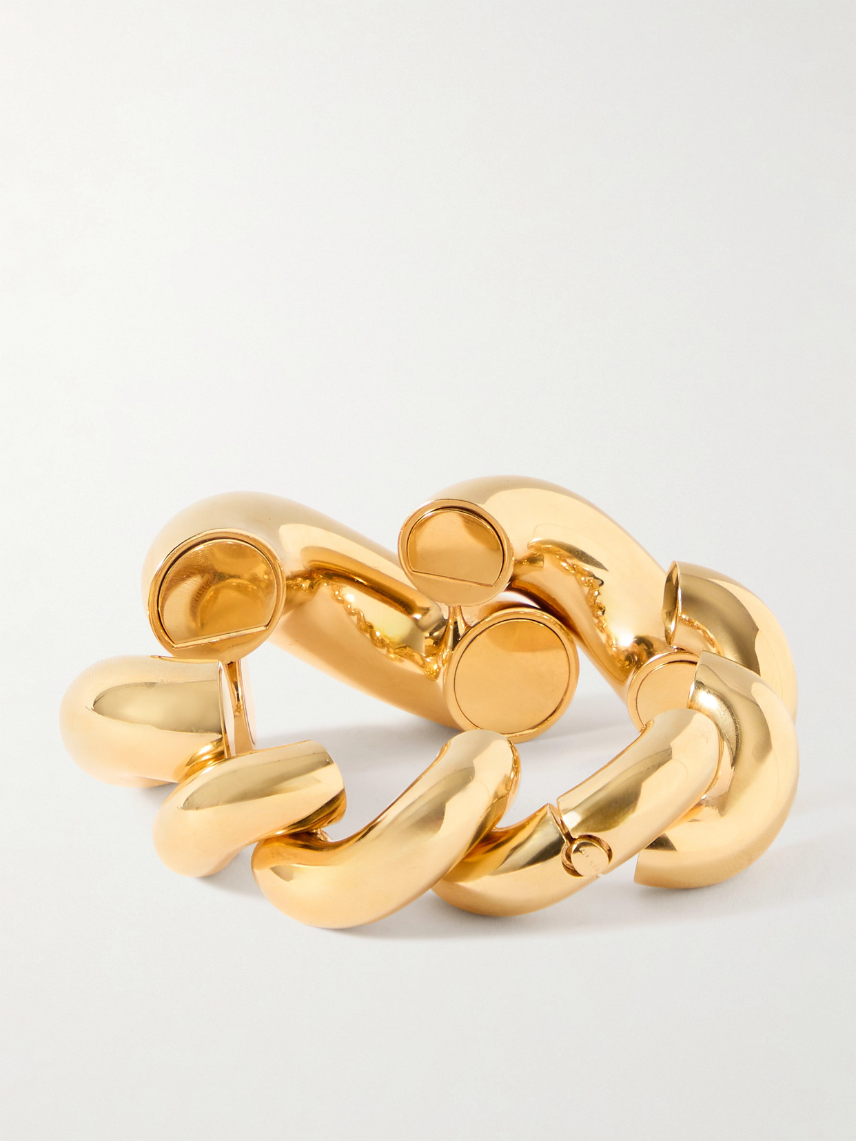 Alaïa Gold-tone Cuff In Gold