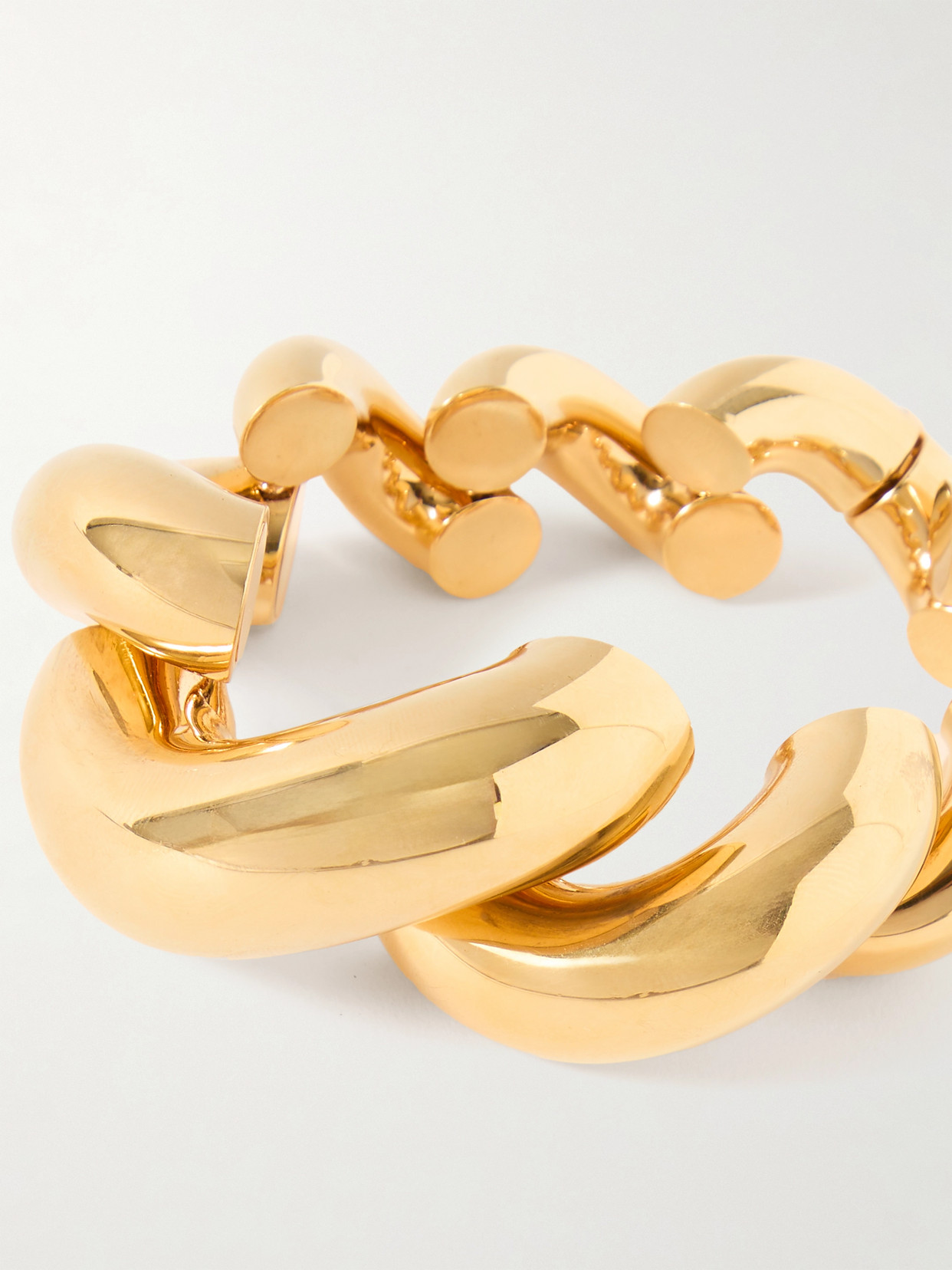 Alaïa Gold-tone Cuff In Gold