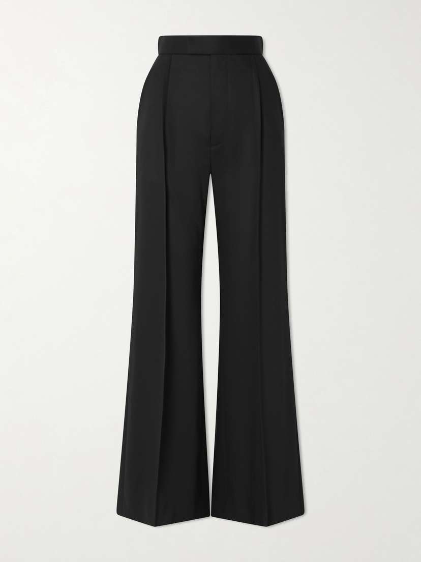 Vivienne Westwood Pleated Wool-twill Wide-leg Pants