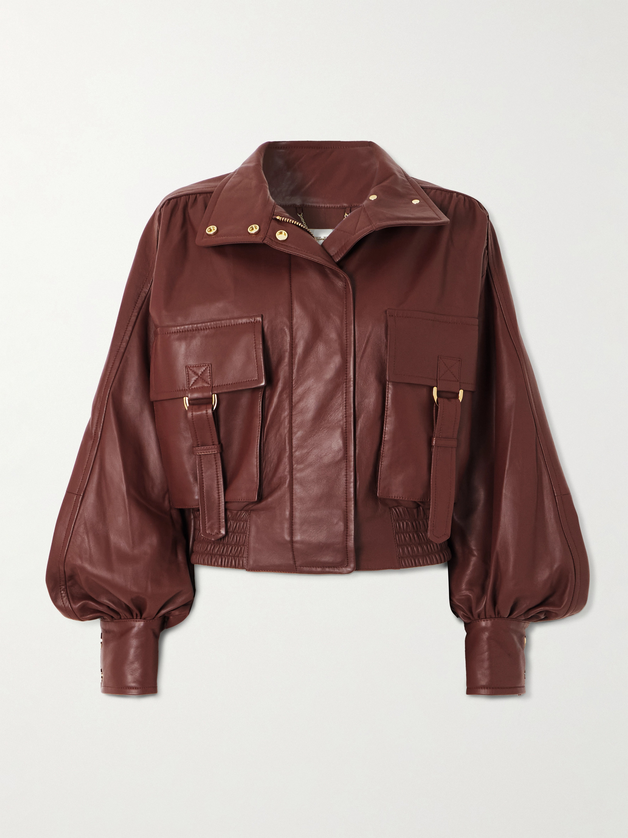 Zimmermann Hypnotic leather biker jacket