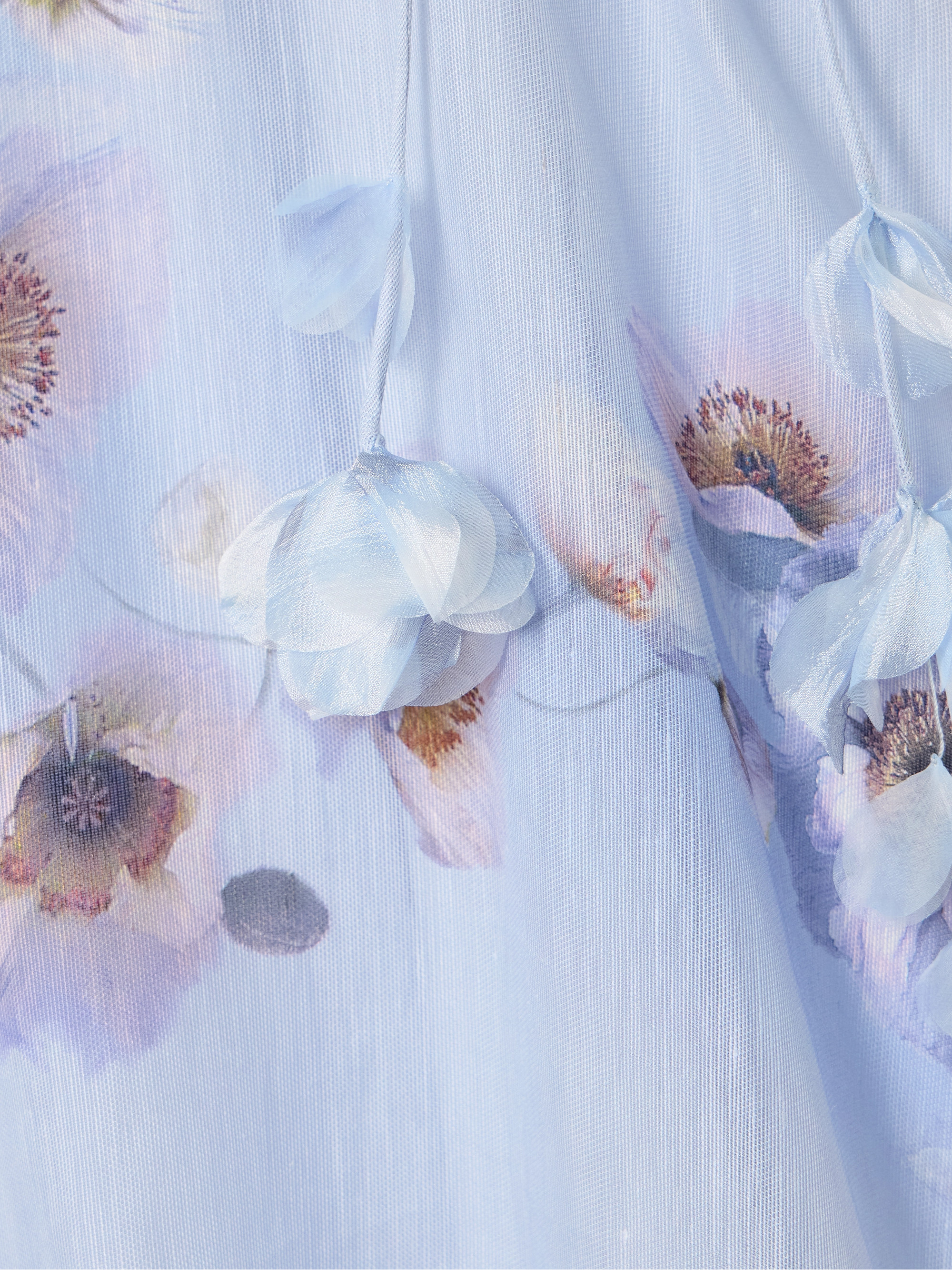 Zimmermann Hypnotic Picnic belted appliquéd floral-print linen and silk-blend midi dress