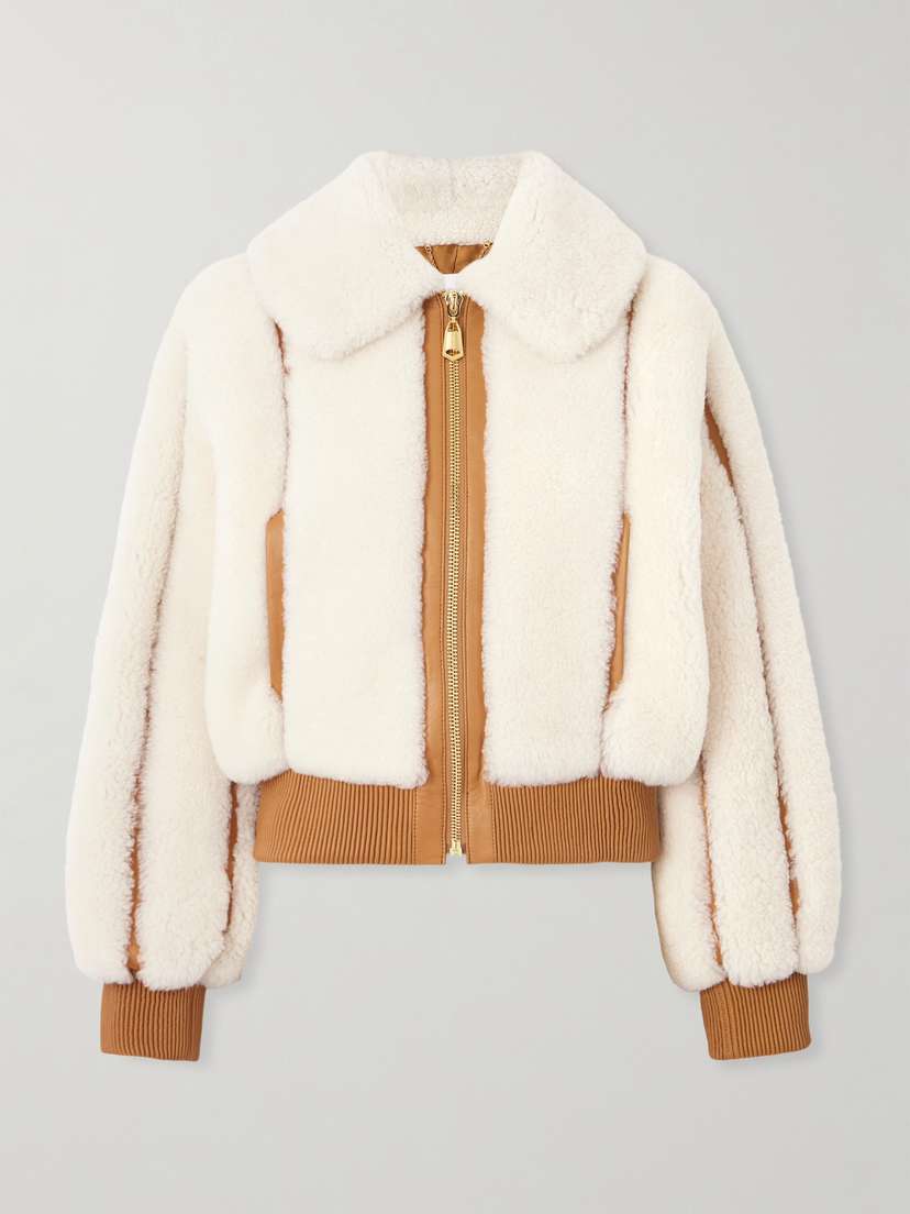 Zimmermann Shearling Bomber Jacket
