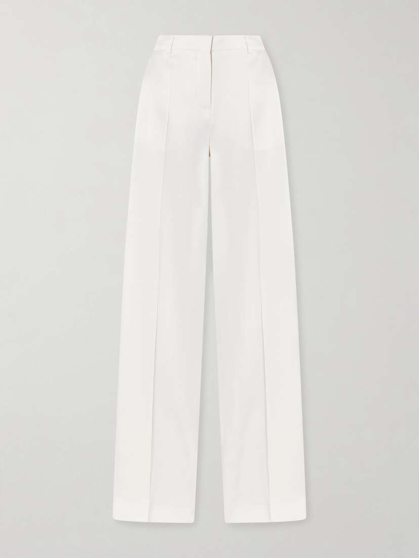 Stella McCartney Satin Wide-leg Pants
