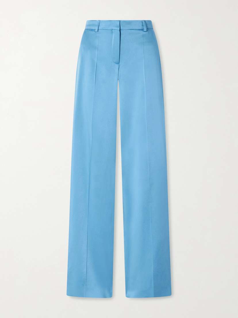 Stella McCartney Satin Wide-leg Pants