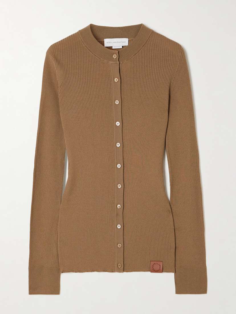 Stella McCartney Ribbed Wool Cardigan