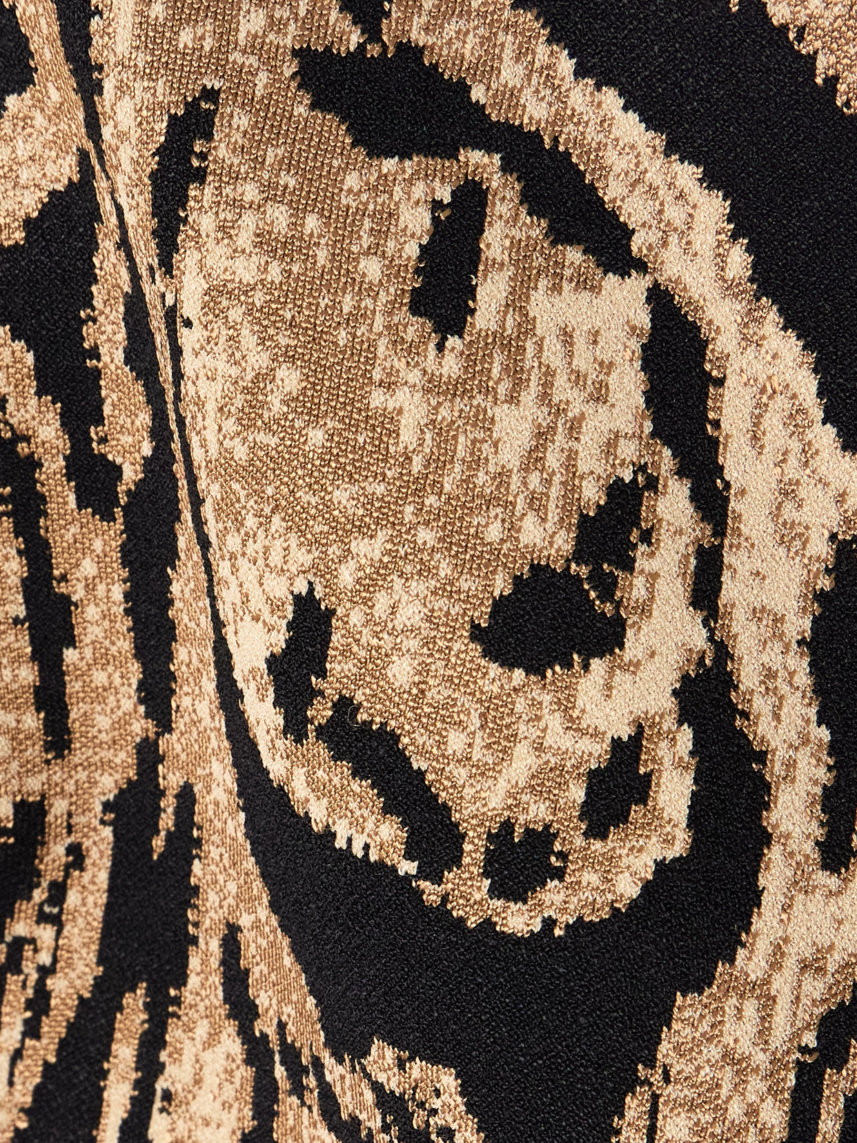 Stella Mccartney Cloud Jacquard-knit Sweater In Brown