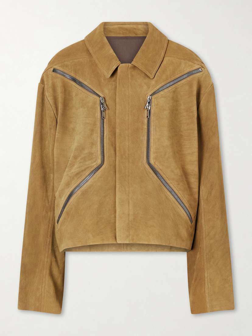 Rick Owens Blixa Mac Suede Jacket