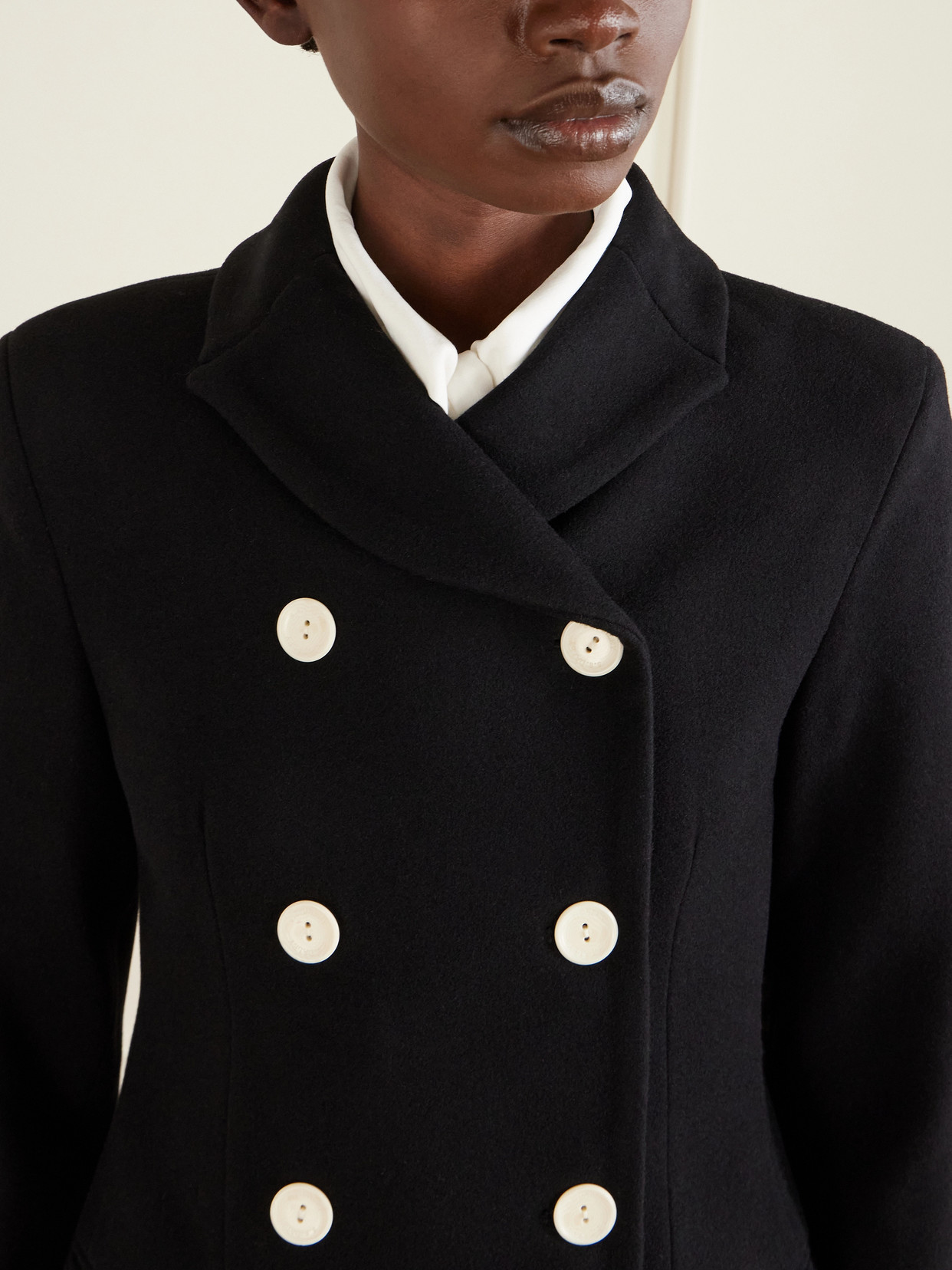 S. S. Daley - Marianne Double-Breasted Wool-Blend Jacket