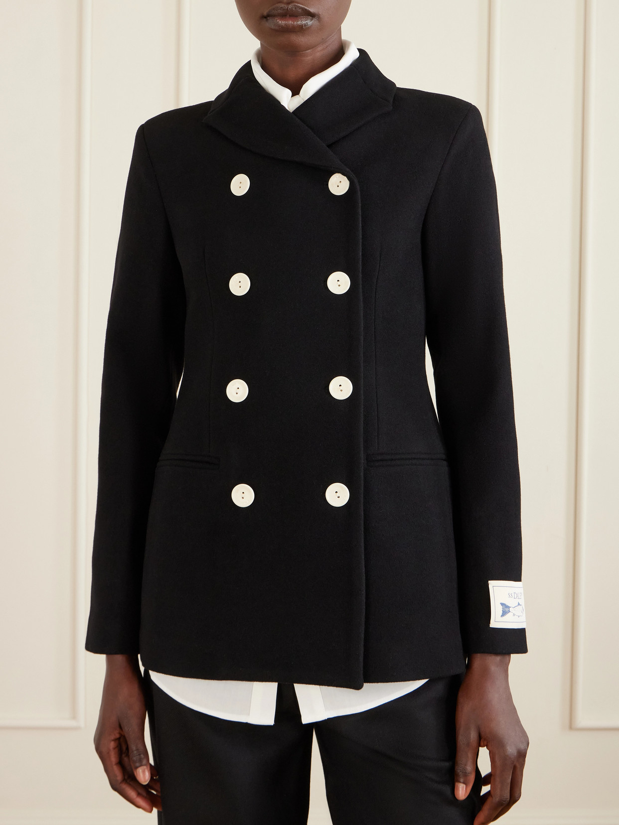 S. S. Daley - Marianne Double-Breasted Wool-Blend Jacket