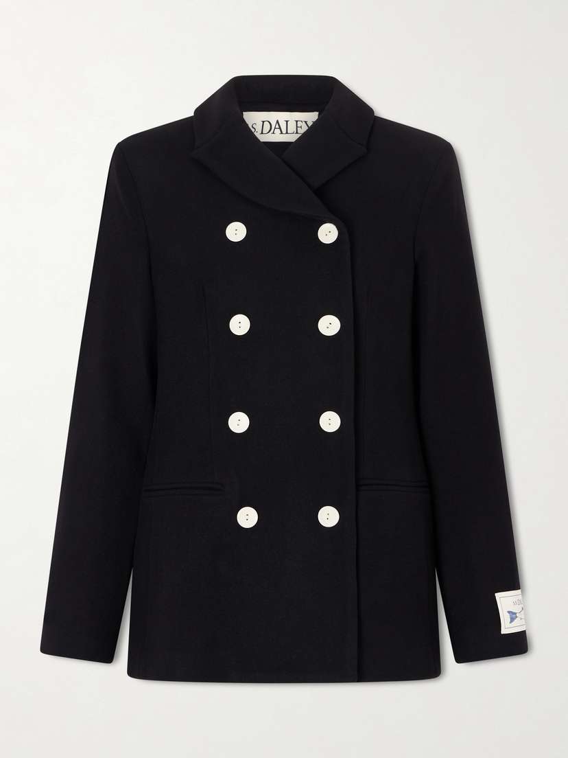 S.S. Daley Marianne Double-breasted Wool-blend Jacket
