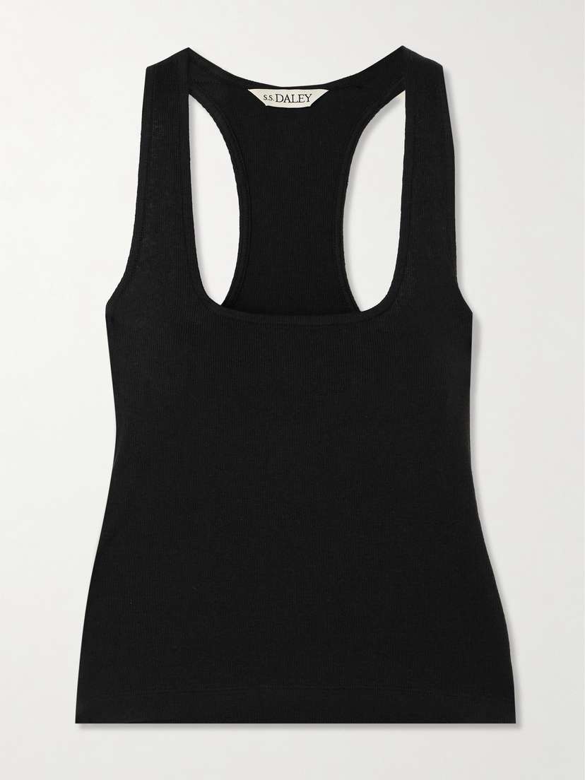 S.S. Daley Amelia Ribbed Lyocell-blend Tank