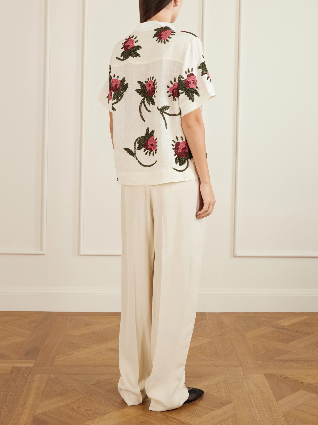 S. S. Daley - Iona Bead-Embellished Shirt
