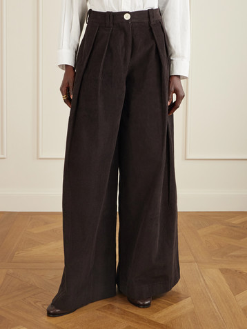 S.S. DALEY Eilidh cotton-corduroy wide-leg pants