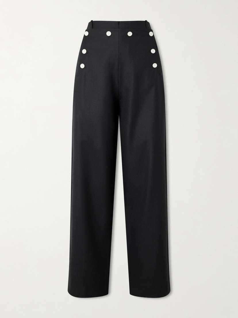 S.S. Daley Sailor Wool Straight-leg Pants