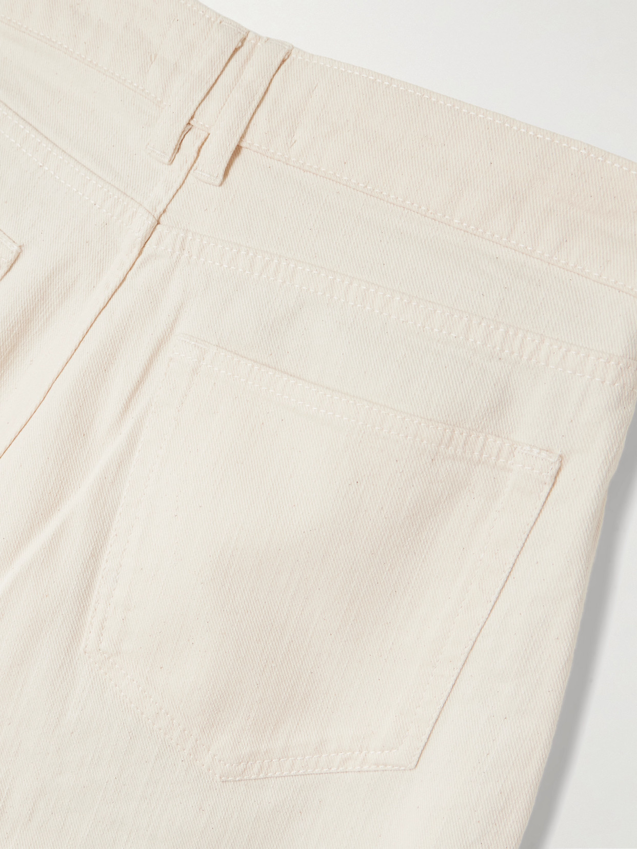 S. S. Daley - Ivy Pleated Cropped Mid-Rise Barrel-Leg Jeans