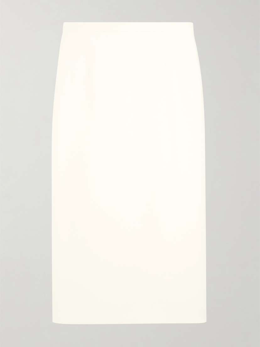 Alessandra Rich Wool Midi Skirt