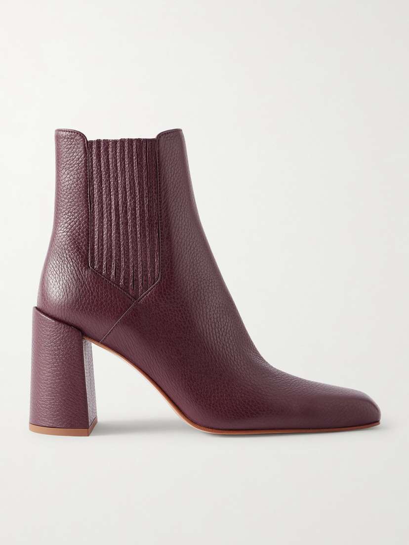 Gabriela Hearst Luke Textured-leather Chelsea Boots