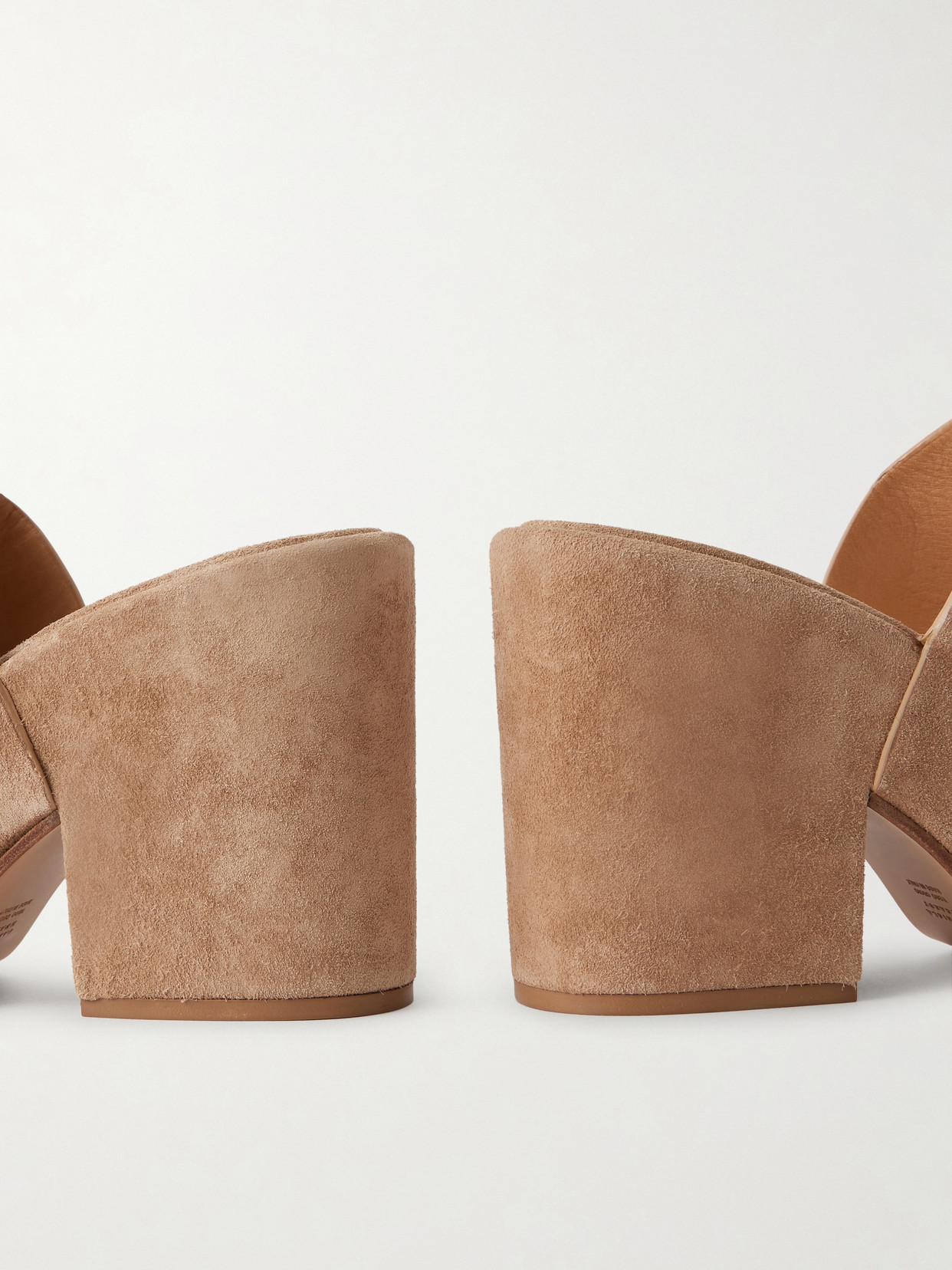 Ares 50 Suede Platform Mules