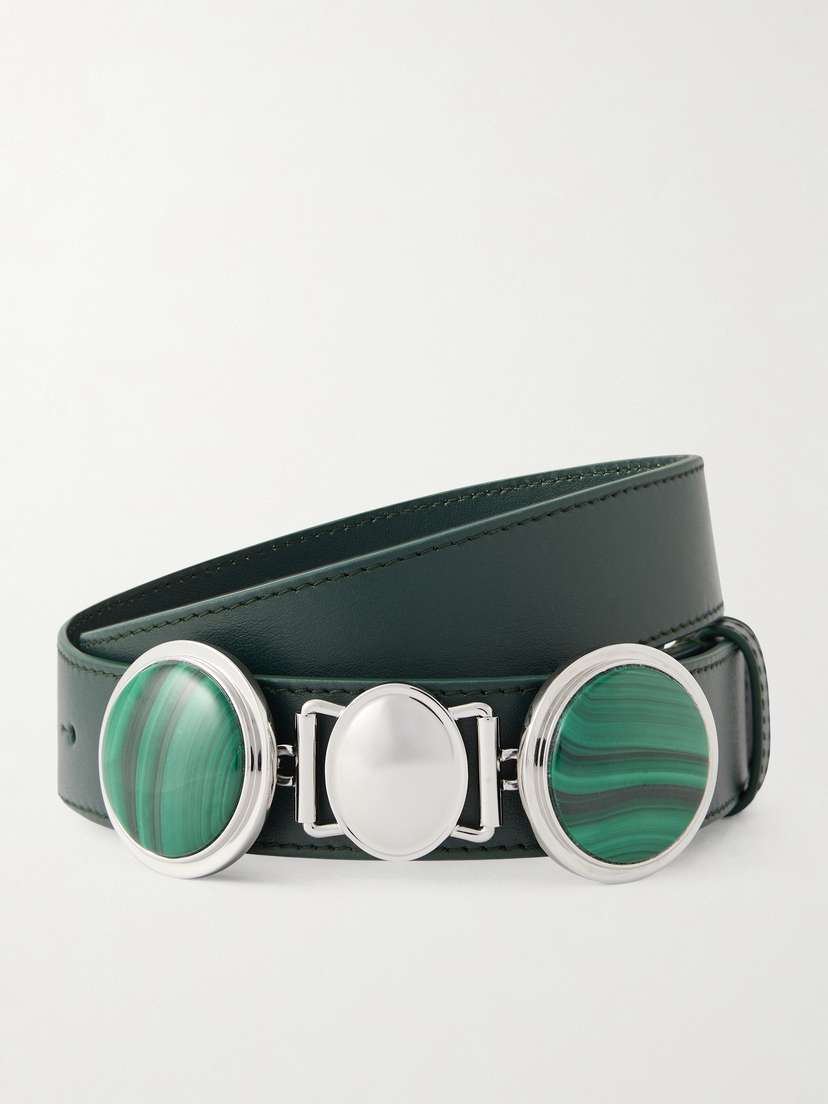 Gabriela Hearst Embellished Leather Belt