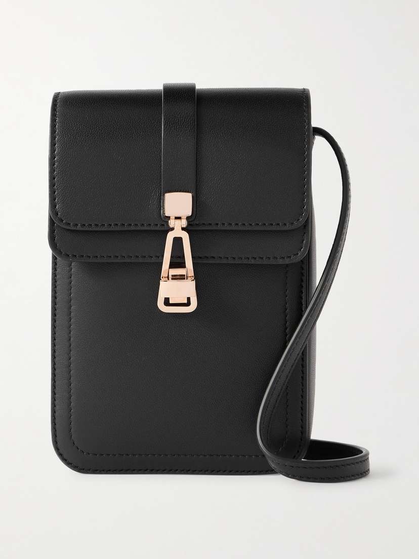 Gabriela Hearst Leather Phone Pouch