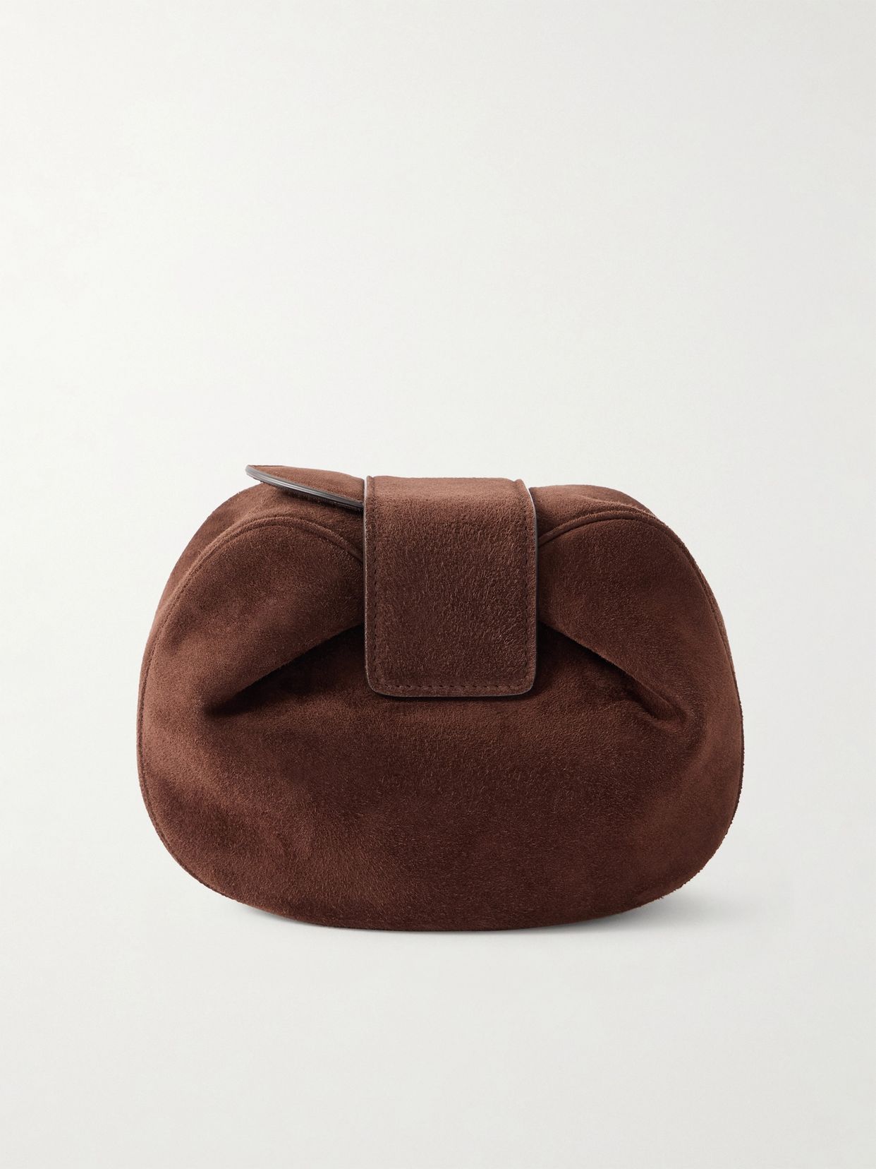 Soft Demi suede clutch
