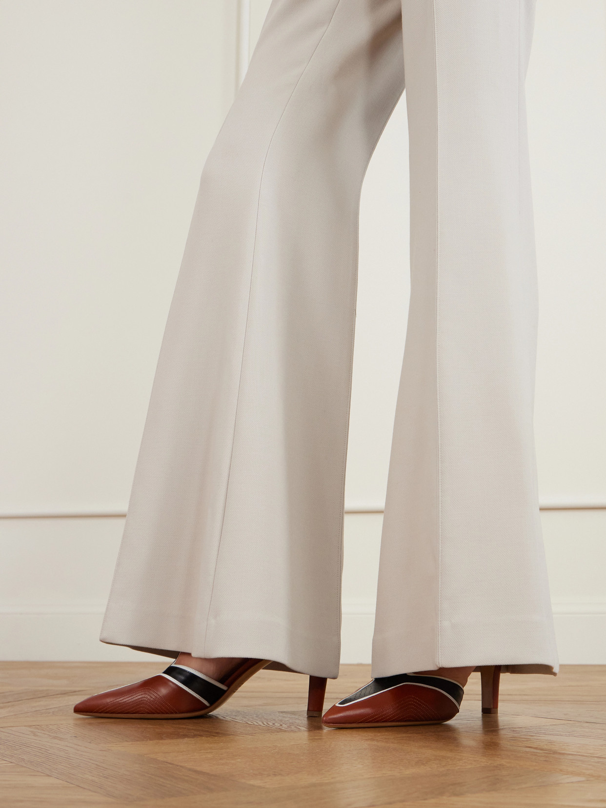 Indi Moto 75 Leather Pumps