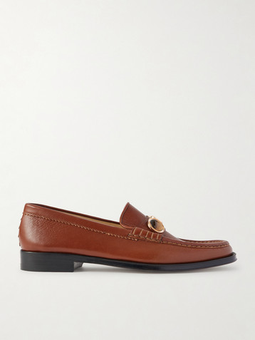 Gabriela Hearst Melchora embellished leather loafers