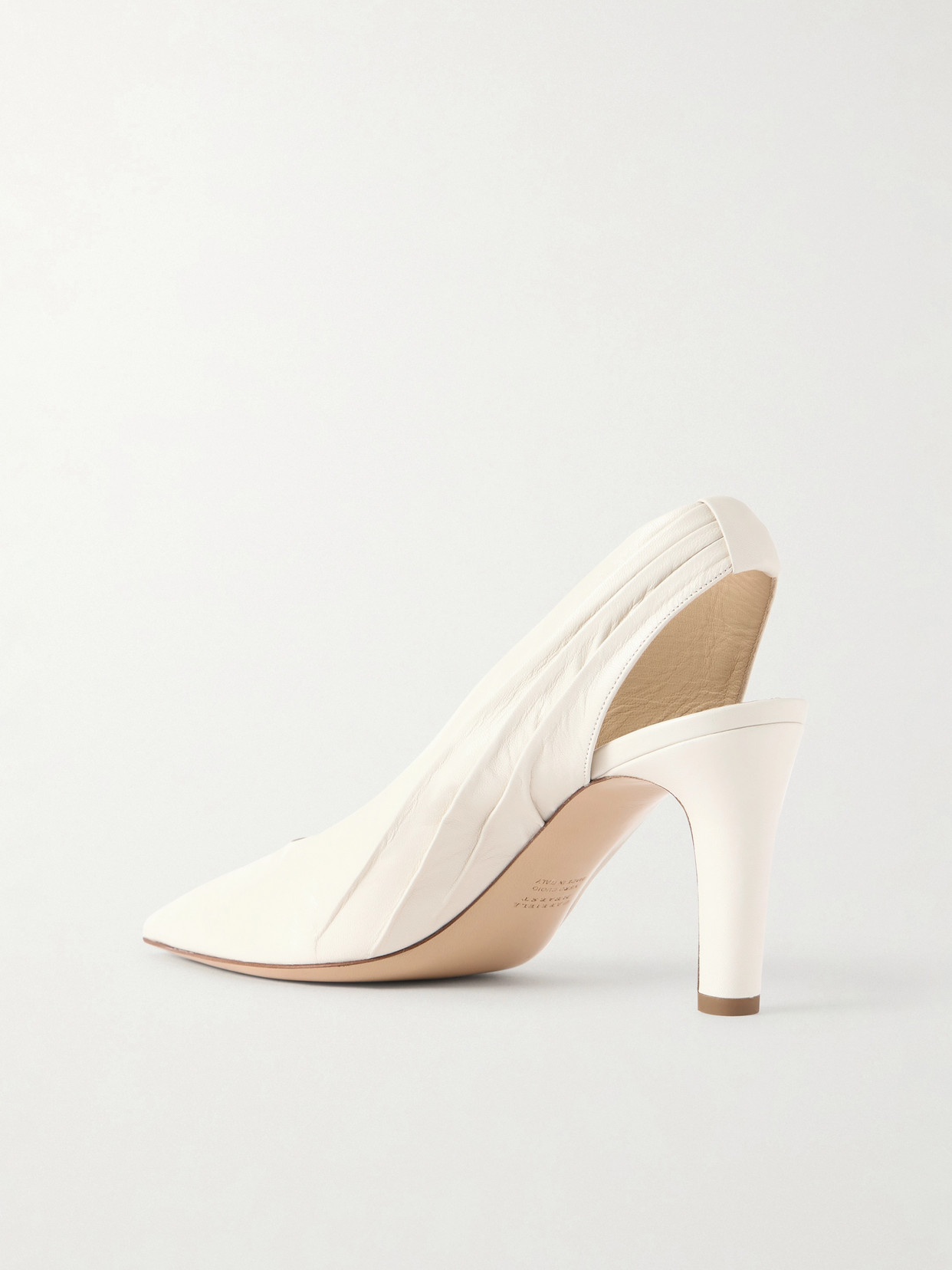 Amari 90 Ruched Slingback