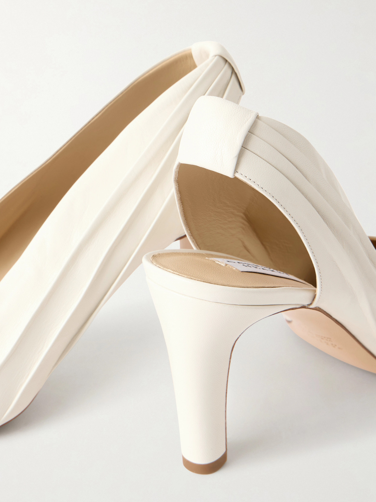 Amari 90 Ruched Slingback
