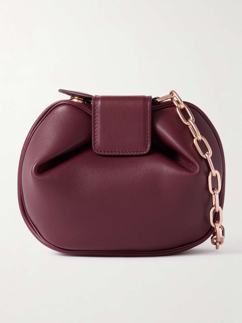 Gabriela Hearst Soft Demi Leather Clutch