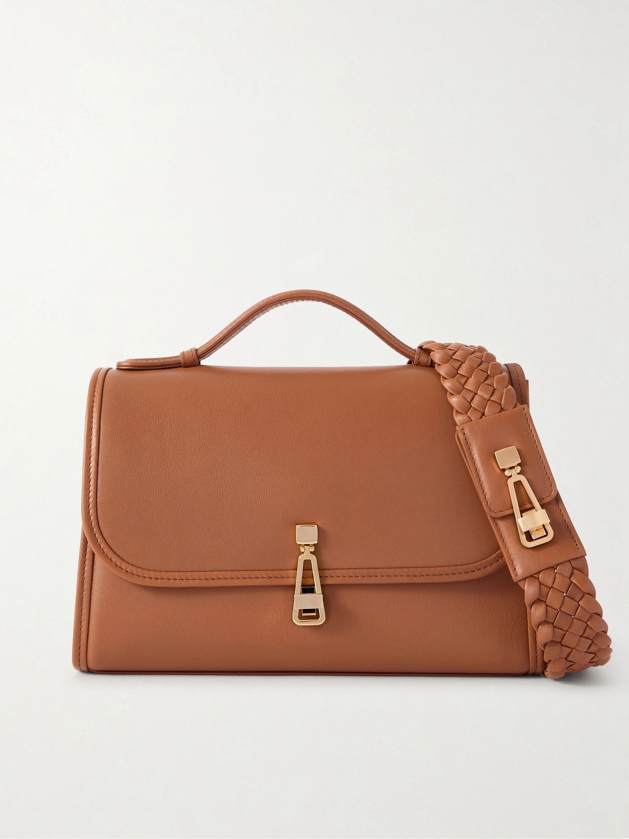 leonora medium leather tote