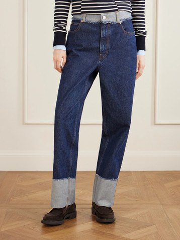 Marni High-rise straight-leg denim jeans