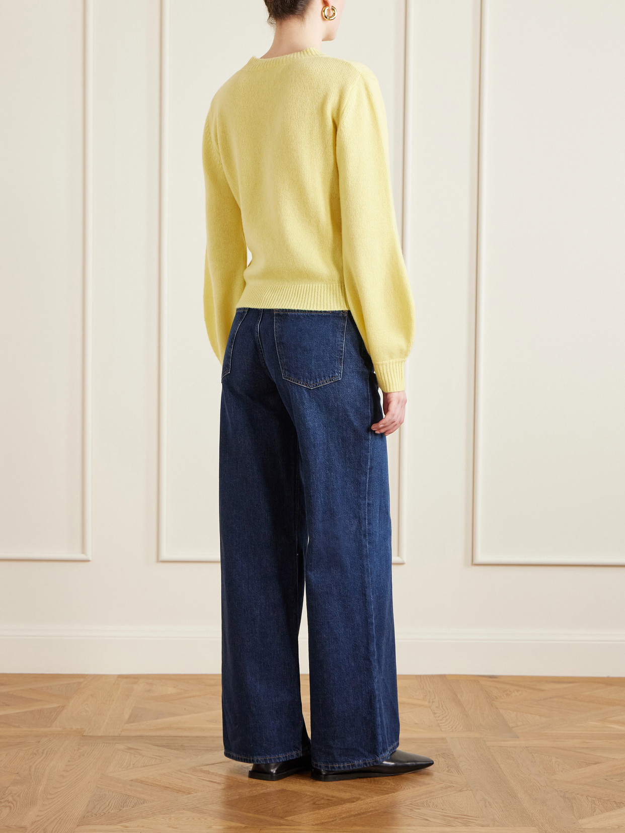Appliquéd Cashmere Sweater