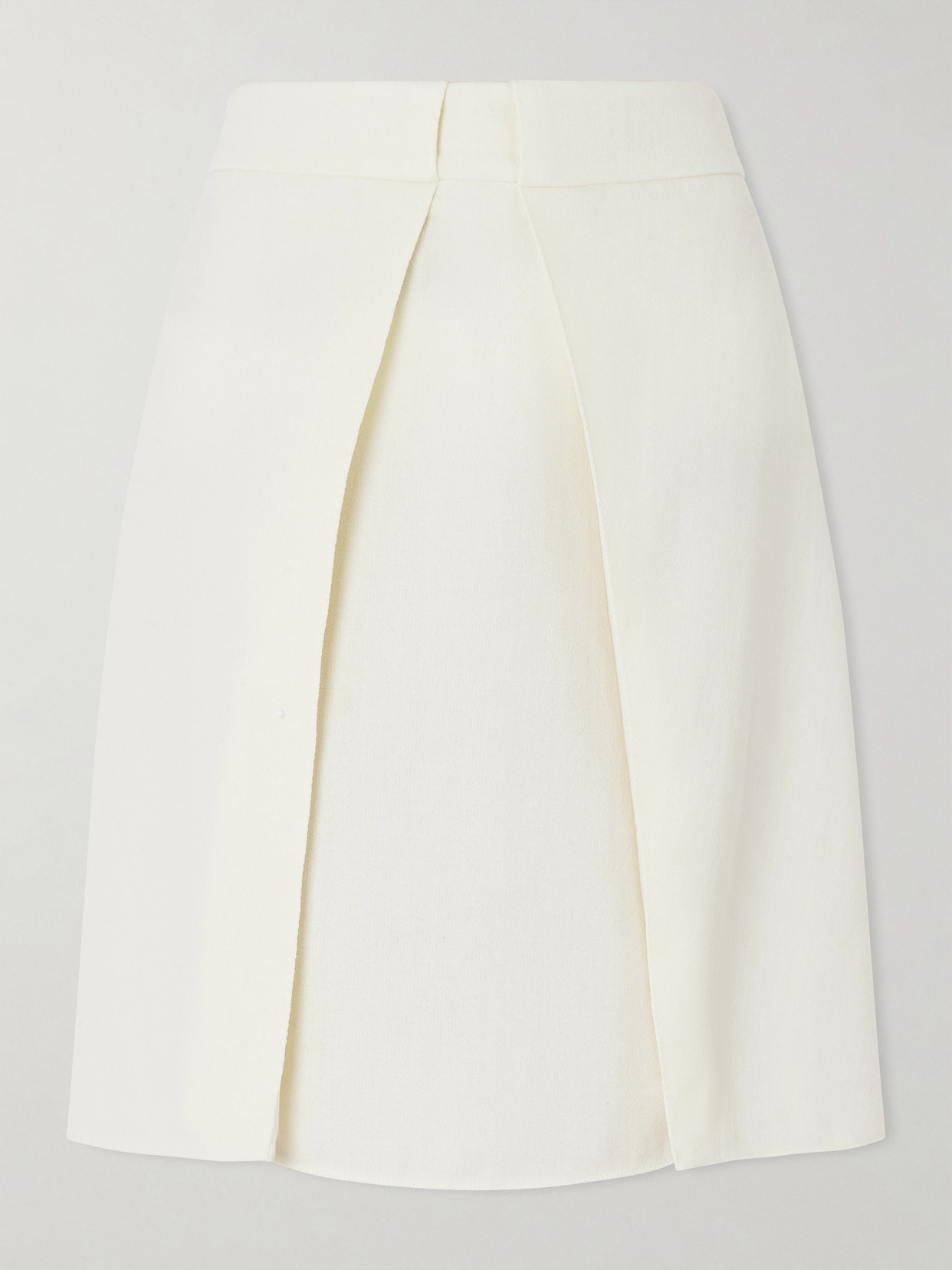 Marni Pleated-detail Mini Skirt In White
