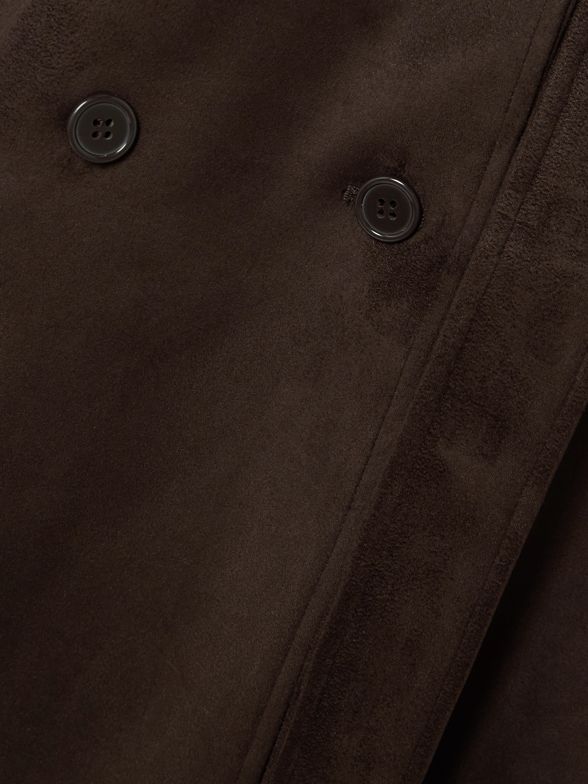 The Frankie Shop Pembroke brushed trench coat