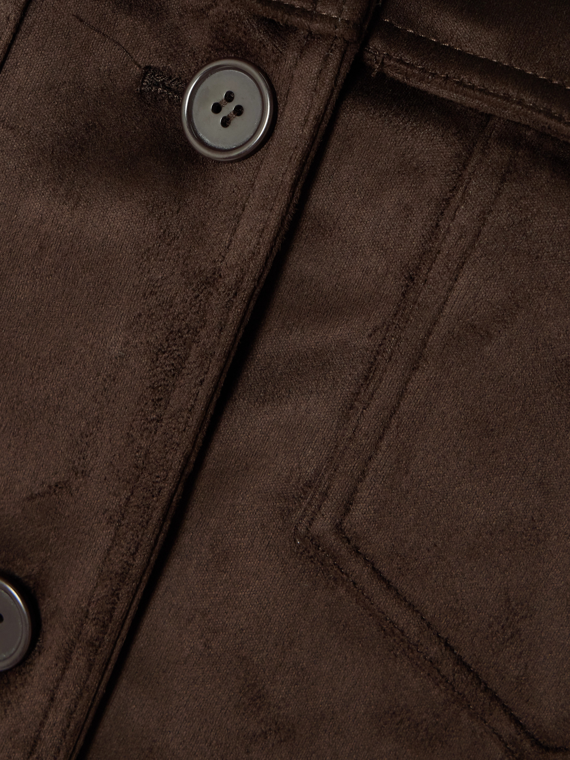 The Frankie Shop Hester oversized brushed jacket