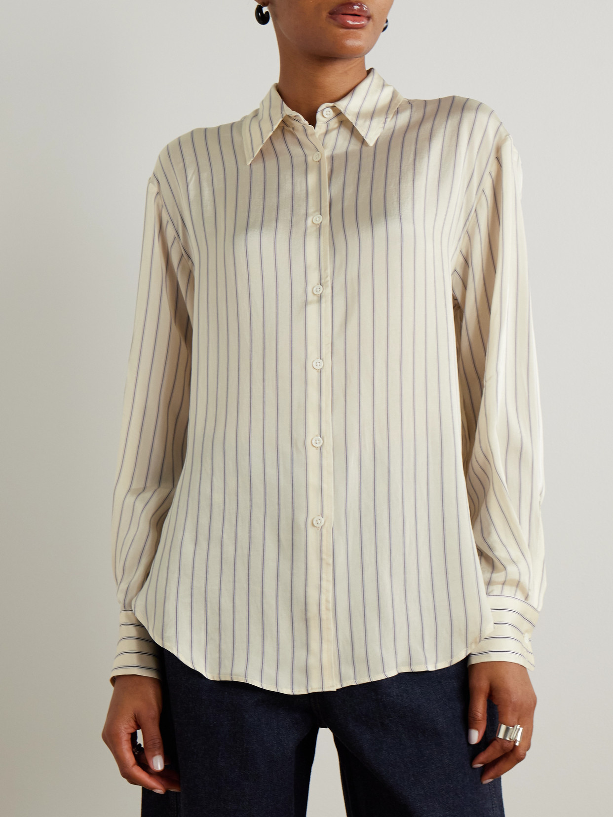 Peri Pinstriped Shirt