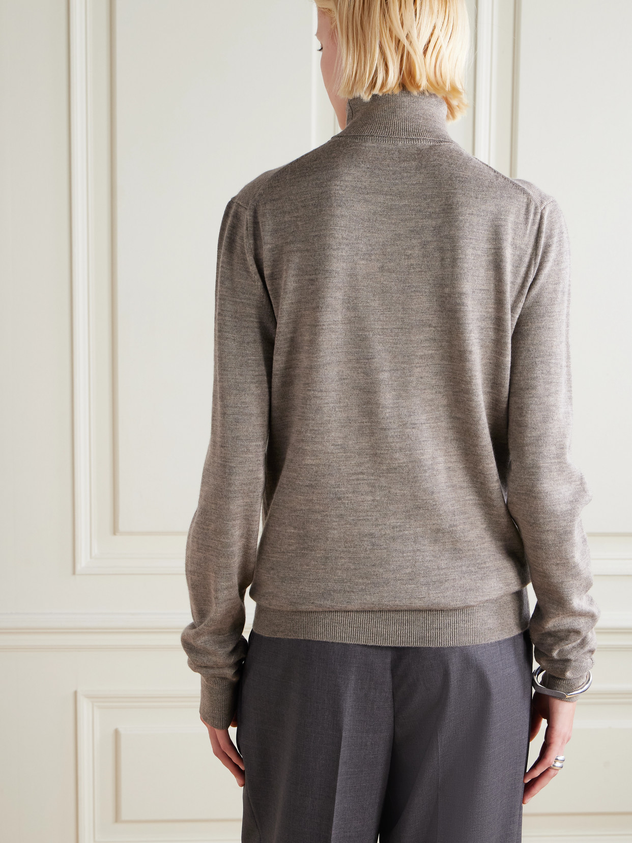 Eve Wool Turtleneck Sweater