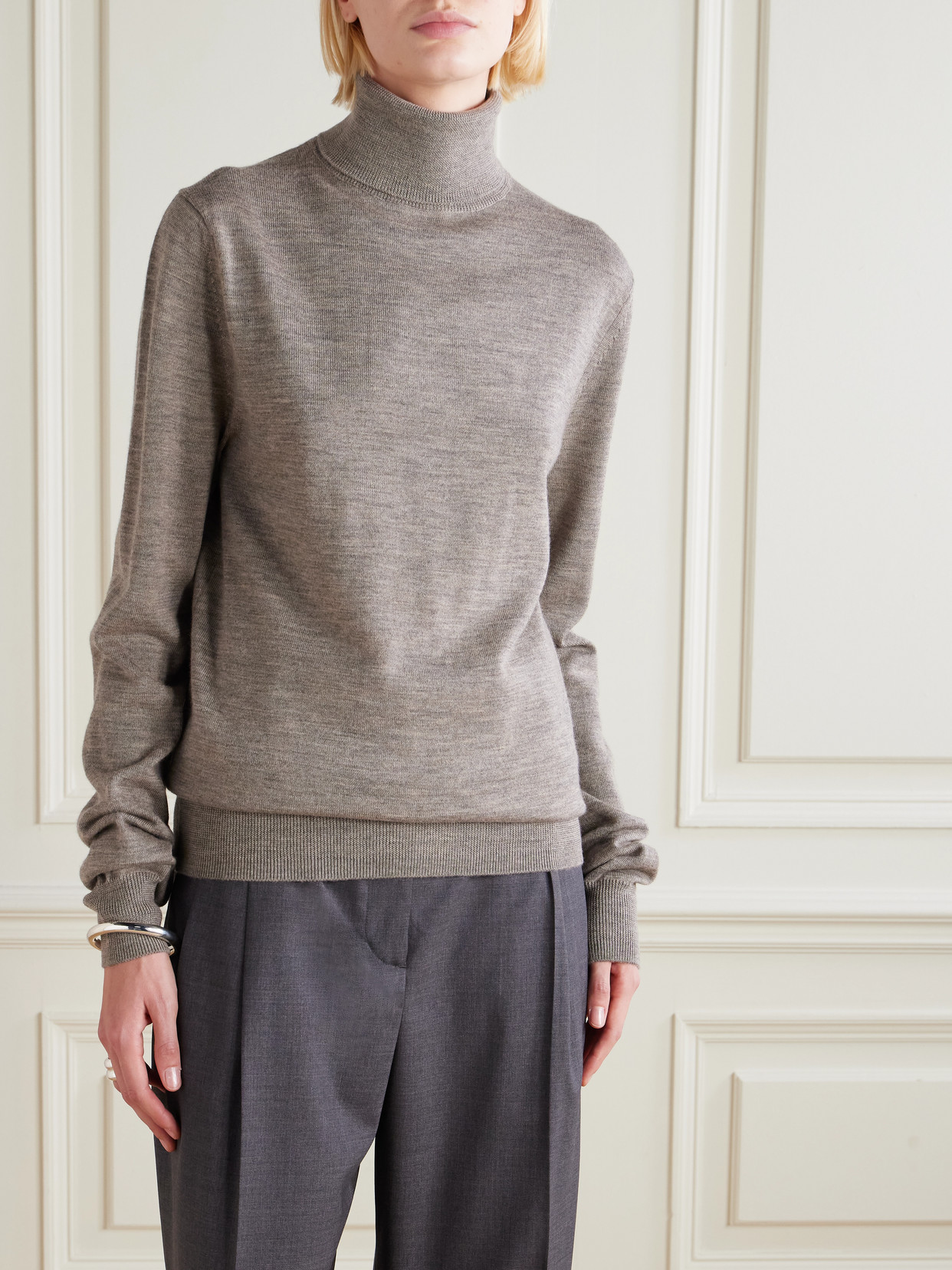 Eve Wool Turtleneck Sweater