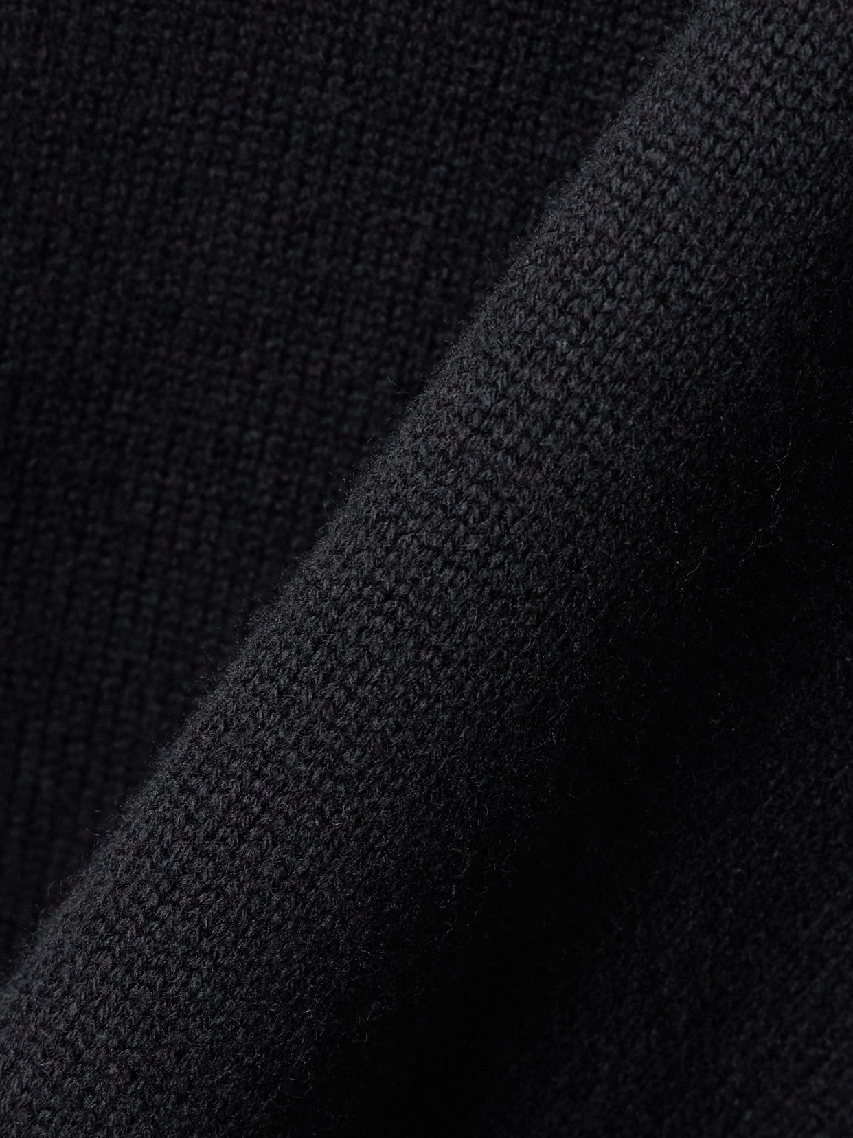 Rafaela Cropped Merino Wool And Cashmere-Blend Sweater