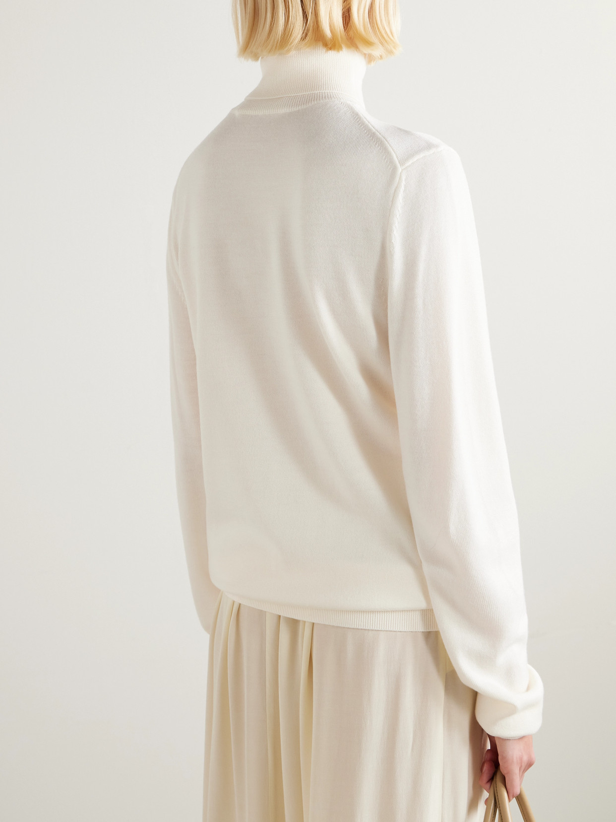 Eve Merino Wool Turtleneck Sweater