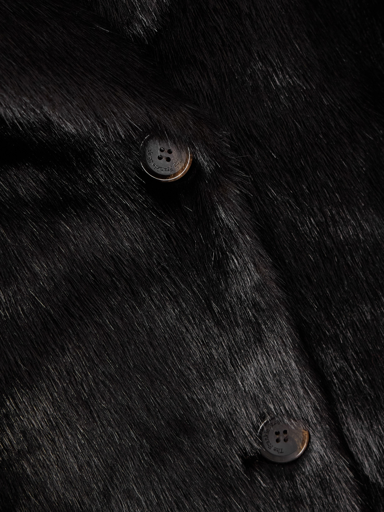 Joni Double-Breasted Plush Coat