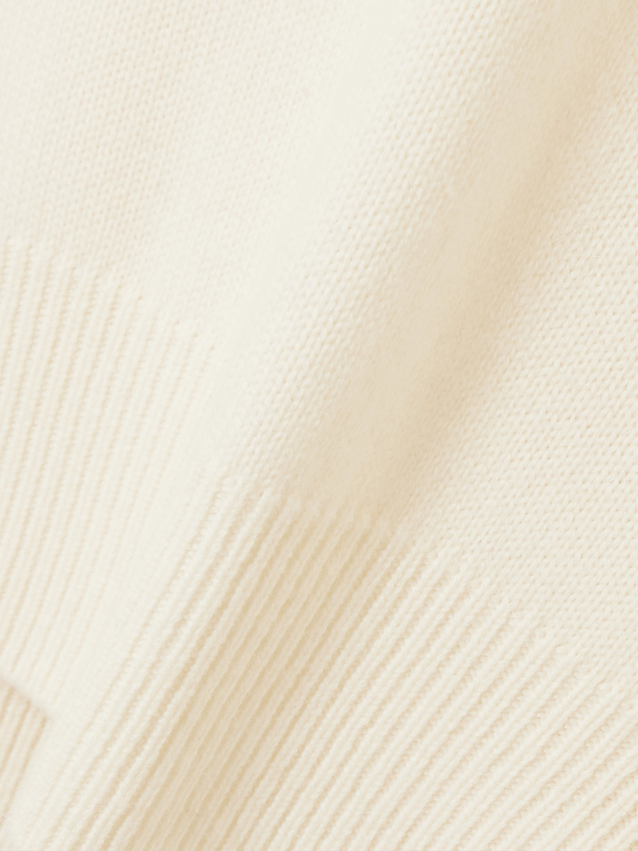 Rafaela Cropped Merino Wool And Cashmere-Blend Sweater