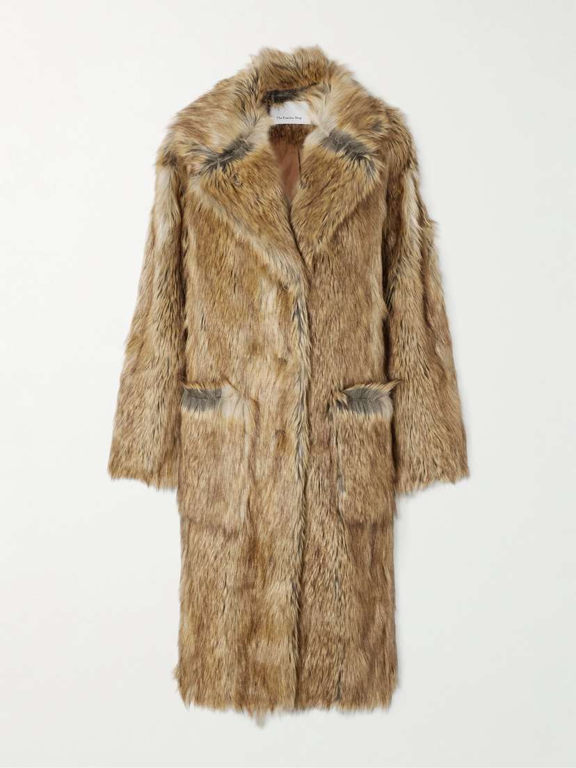 The Frankie Shop Rella Plush Coat