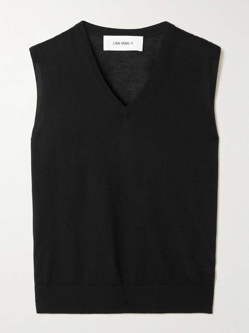 Lisa Yang Lauri Cashmere Vest