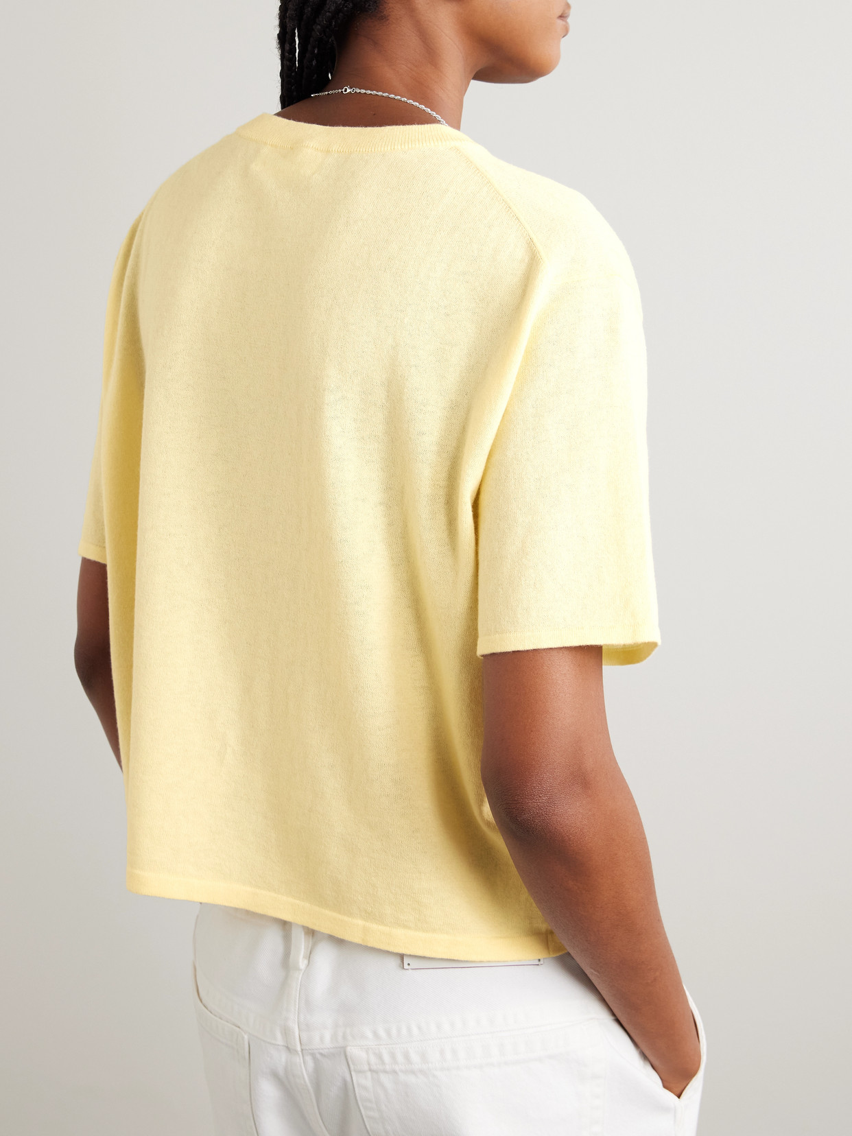 Rubie Cotton And Cashmere-Blend T-Shirt