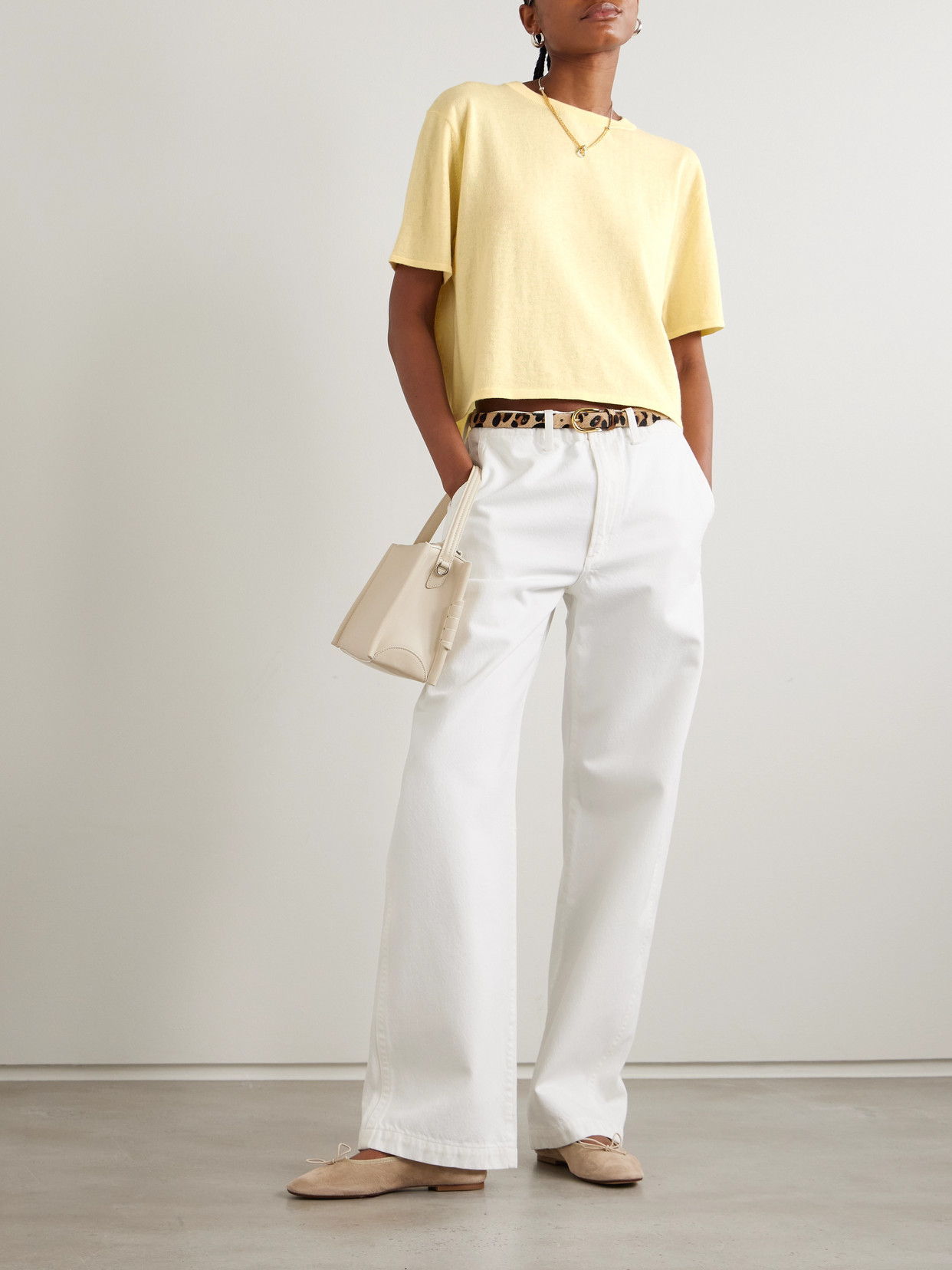 Rubie Cotton And Cashmere-Blend T-Shirt