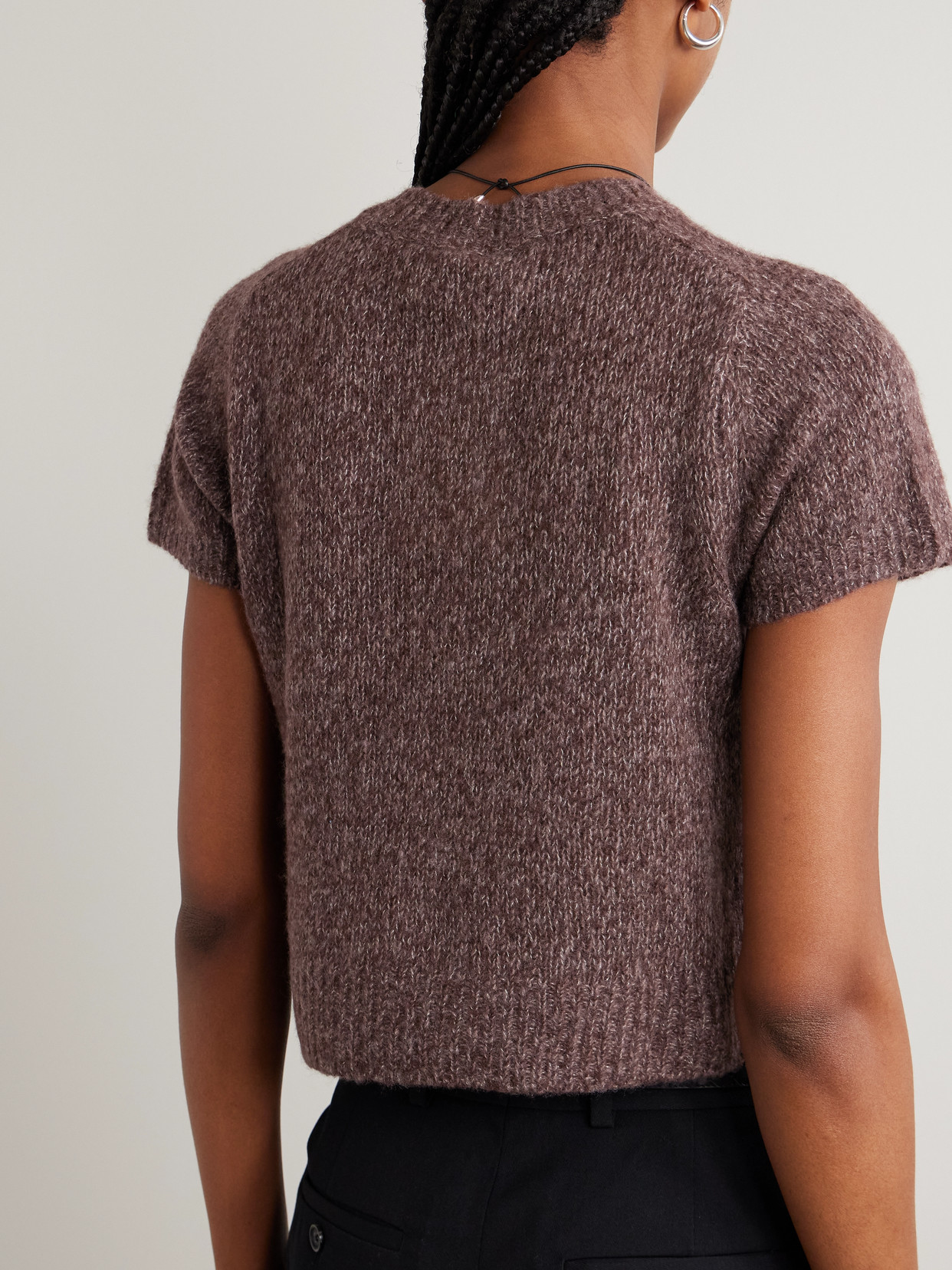 Siona Cashmere And Silk-Blend T-Shirt